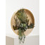 40cm Faux Succulent in Wood Planter