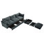 Canapé modulaire en L avec repose-pieds mobile-1030933244-1030933234