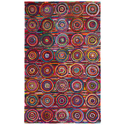 Anaheim Hand Tufted Cotton Geometric Rug