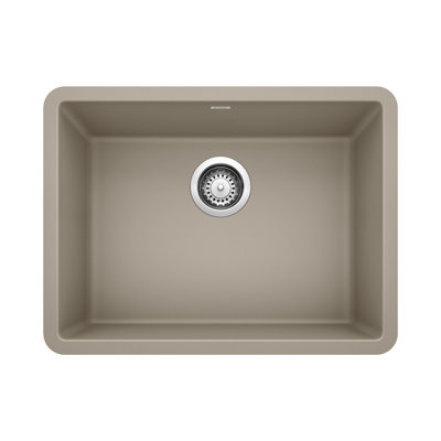 Precis SILGRANIT 24" Single Bowl Undermount Kitchen Sink