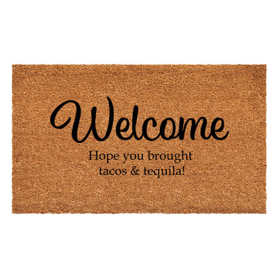 Paillasson Welcome