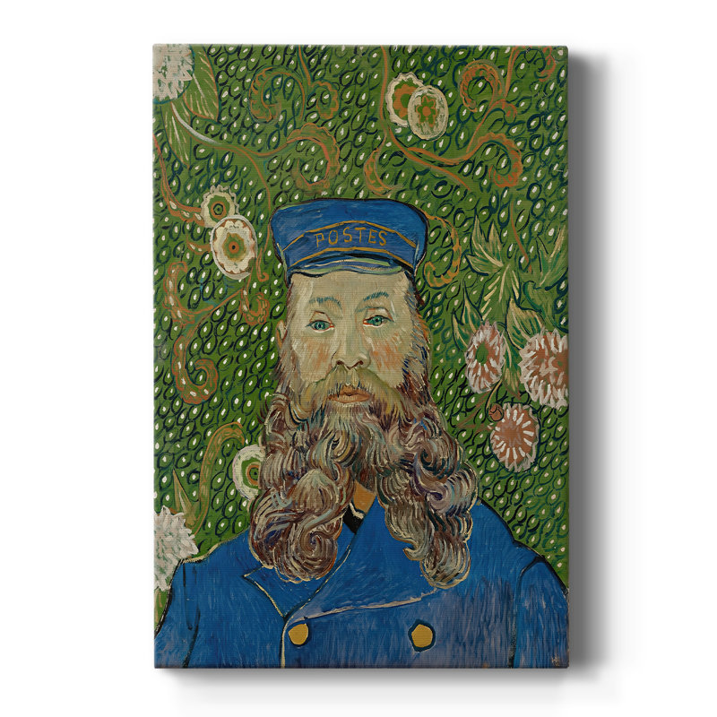 Portrait de Joseph Roulin - Toile tendue par Vincent Van Gogh, 24 po x 36 po