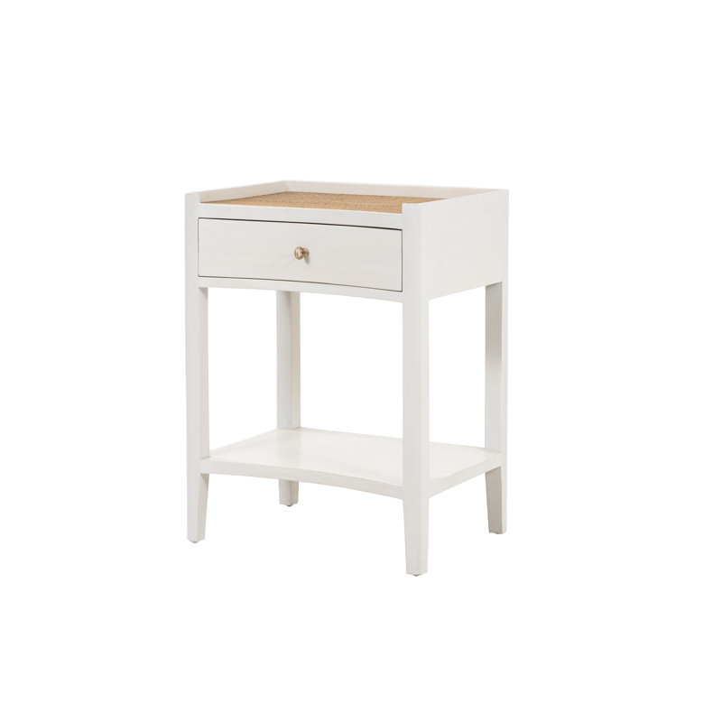 Betony Sled End Table, French Grey