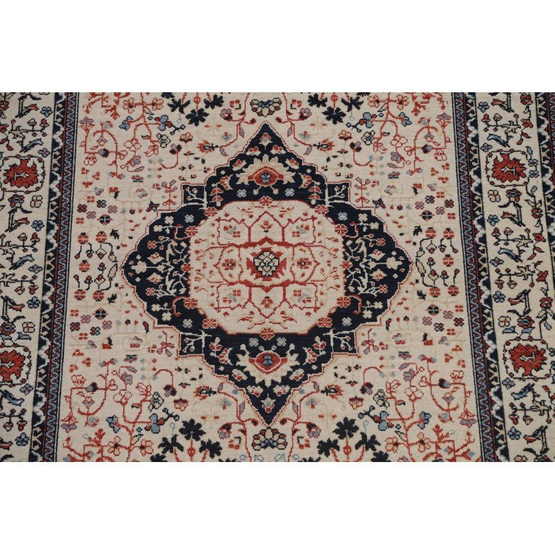 Tapis turc en laine Kashan Mohtasham 5x7