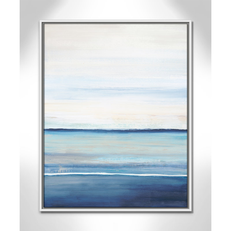 Distant Whispers by Filippo Ioco, 29.5" H x 23.5" W x 2" D, White Framed Canvas