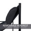 Powder Coated Steel Outdoor Lounge Chair