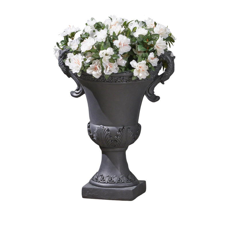 19.25'' Delphine Black Urn