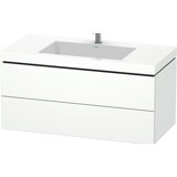 Apricot Pearl High Gloss 39" Wall-Mounted Single Bathroom Vanity Set