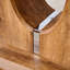 Ensemble de tables basses Modernes et minimalistes en bois MDF (carré et rectangulaire) de couleur bois, table basse en MDF, décalque texturé de couleur bois, table d'appoint.