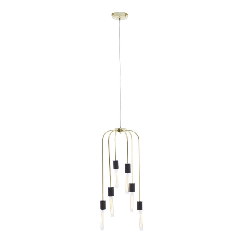 Brannan 6 - Light Bulb Pendant, Gold