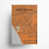 Orange / gris
