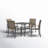 Emy Square 4 - Person 37" Long Dining Set-419149957