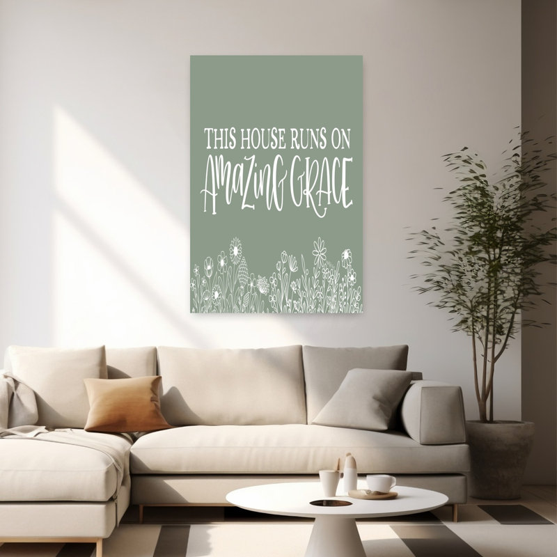 Amazing Grace Contemporary Flower Art, H 40 po x l 60 po
