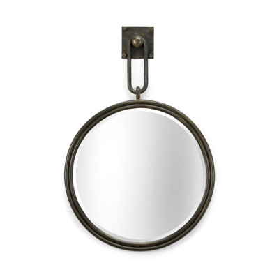 Grenada Flat Metal Beveled Wall Mirror
