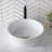 Thin ceramics Circular Vessel Bathroom Sink