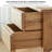 Rectangle Modern Oak Solid Wood Writing Desk