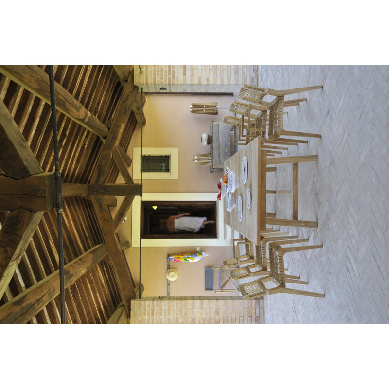 Synthesis Extendable Rectangular Teak Outdoor Dining Table