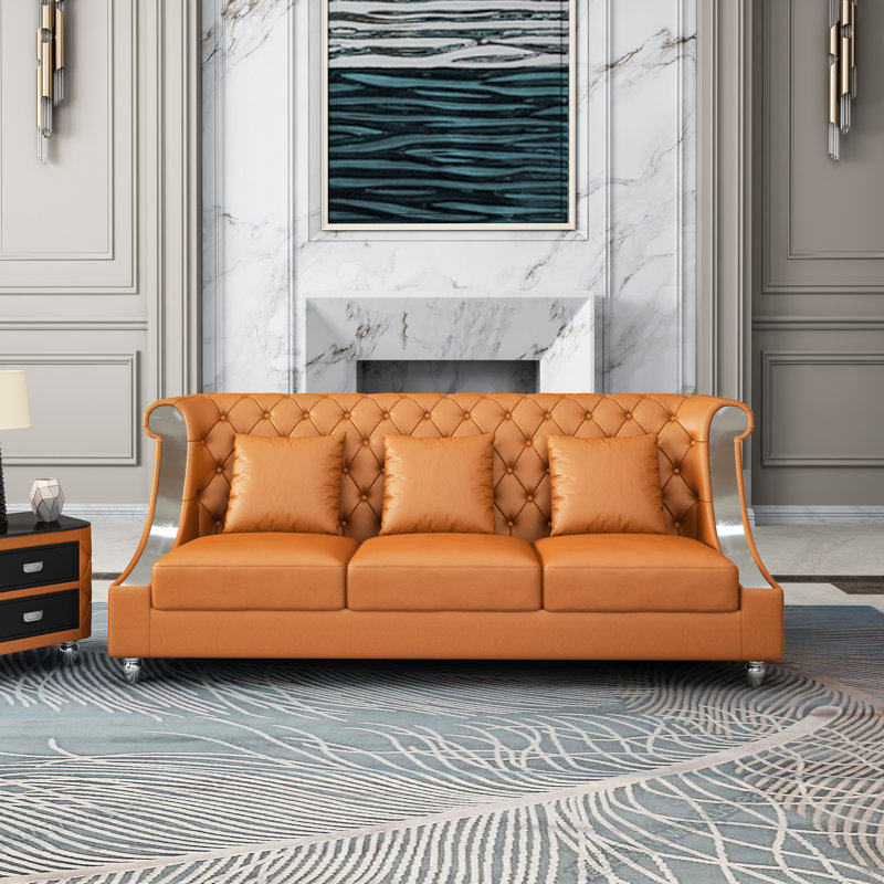 Mayfair Sofa, Cognac