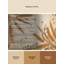 Tapis beige moelleux moelleux et rustique au look rustique rustique-1340085993