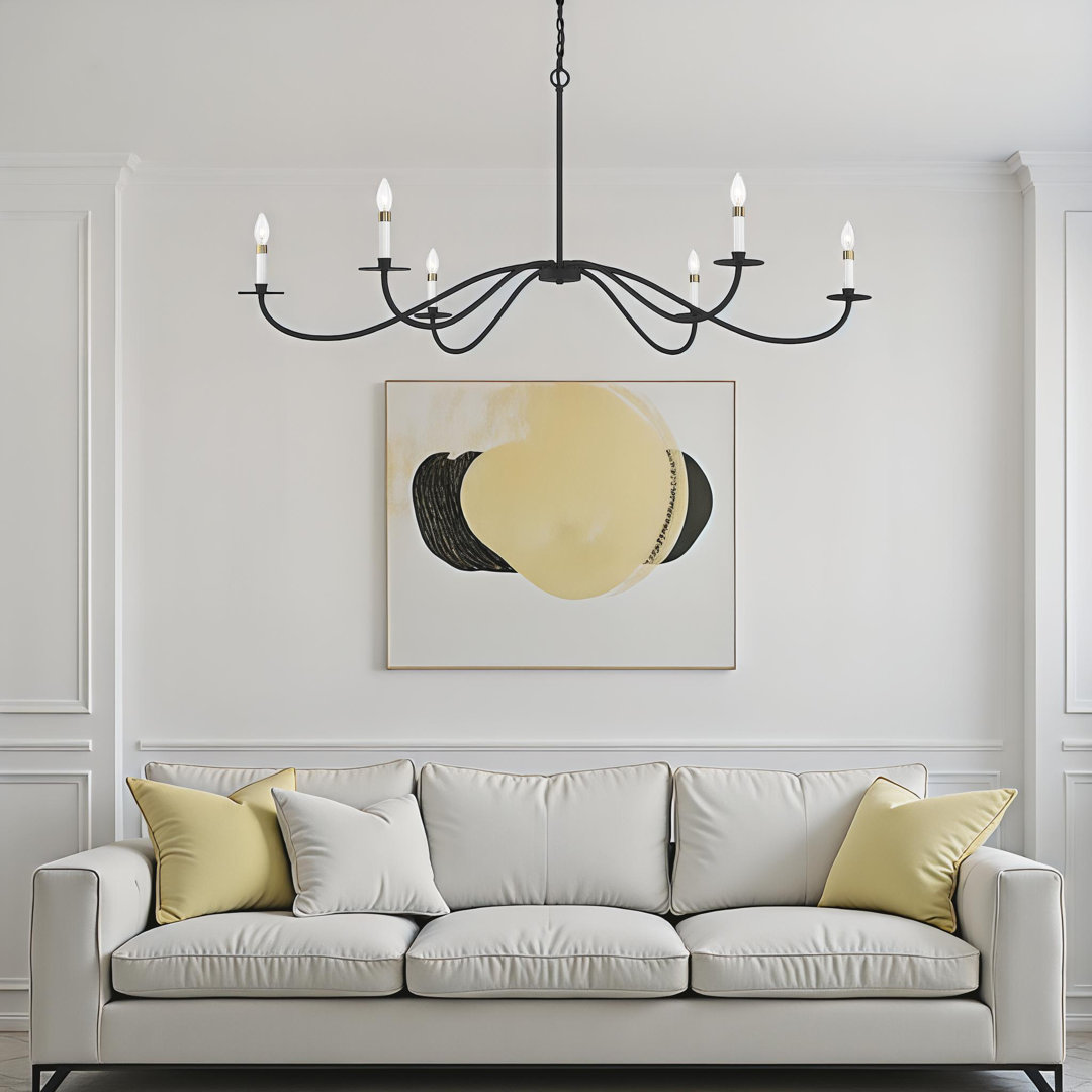 Aliaa 6 - Light Dimmable Classic / Traditional Chandelier Lark Manor™
