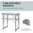 Portable Camping Table
