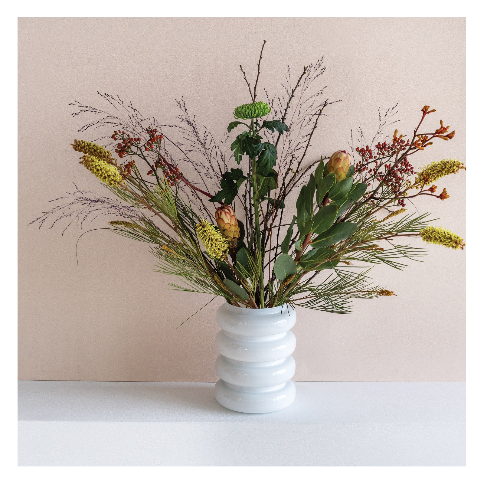 Junia 9.84'' Glass Table Vase