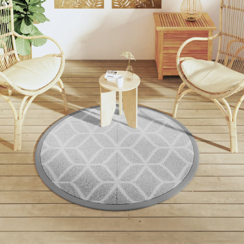 Round Allar Area Rug, Round 120 cm
