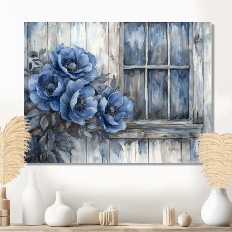 Alger - Floral Oversized Canvas Prints, Toile tendue, Ne s’applique pas, H 24 po x l 32 po