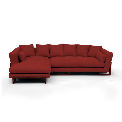 LRG Upholstered L-Shaped Sectional Left Hand Facing