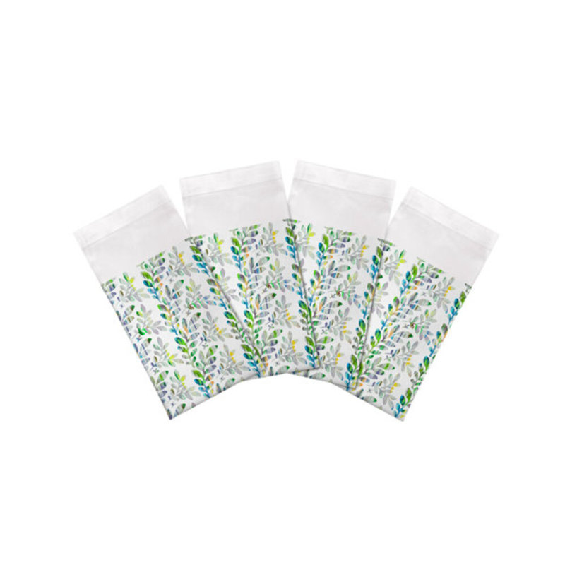 Tuileries Cotton Blend Square Napkins, Verdure