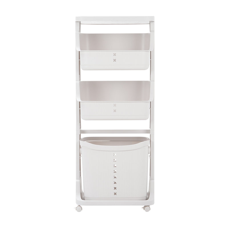PP Laundry Room Organizer with Wheels