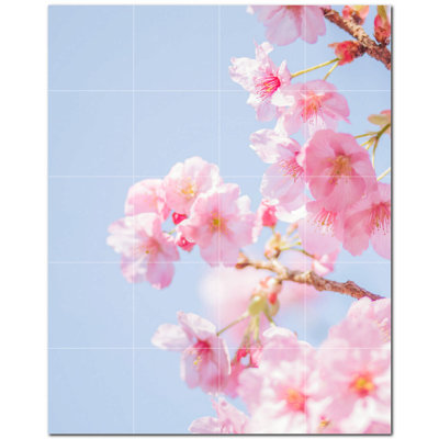 Spring Photo 12'' x 12'' Satin Ceramic Decorative Mural -  Picture-Tiles.com, PT500958-45XL