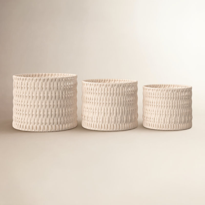 AllModern Rattan Decorative Basket