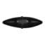 Bol décoratif moderne en céramique pour décoration intérieure - Bol décoratif minimaliste pour console ou salon - 16 po, noir