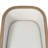 Clarisse Solid Wood Upholstered Swivel Armchair-41176636