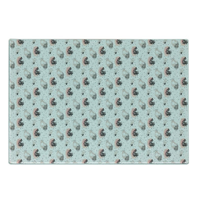 East Urban Home Glass Boho Cutting Board
