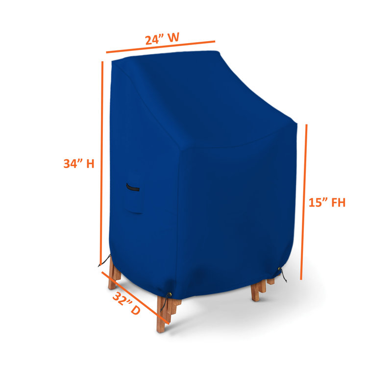 Outdoor Cover, 86.4cm H x 61cm W x 81.3cm D, Blue