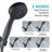 Adjustable Handheld Shower Head with Hose