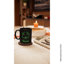 Tasse Splatter Shamrock Silhouette St Patrick's Day, cadeau rétro Lucky Clover avec nom personnalisé
