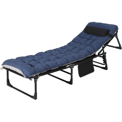 Camping Cot with Comfortable Mattress for Adults, Extra Wide Cots for Sleeping, Folding Cot Camping Bed Max Load 400LBS for Travel Tent Day Bed Outdoor Home Guest Office Nap