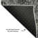 Premium Machine Washable Cerrito AMF559 Gray Rug