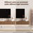 69" Wall Mounted TV For Tvs Up To 65'', Floating TV Stand With LED Lights & Power Outlet-1554877108