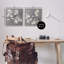 «Chickadee Birds Flowering Branch», ensemble de 2 giclées par Jade Reynolds-421248050-421248012