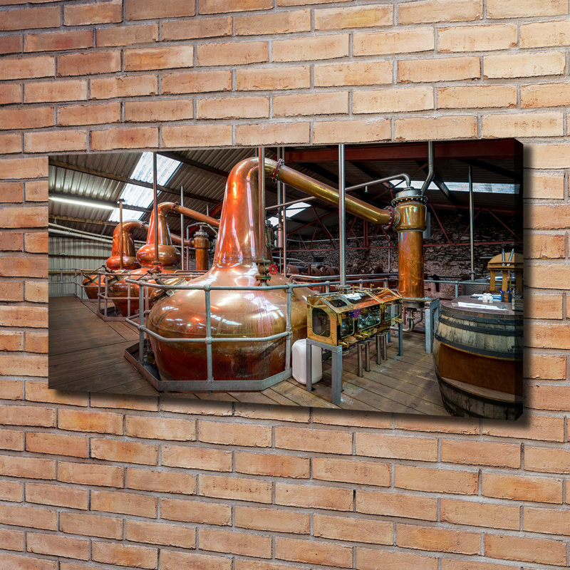 Brewhouse - Wrapped Canvas Print