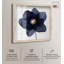 «Night Dal II Shadowbox», impression d'art floral bleu par Art Remedy-115125963-115125967