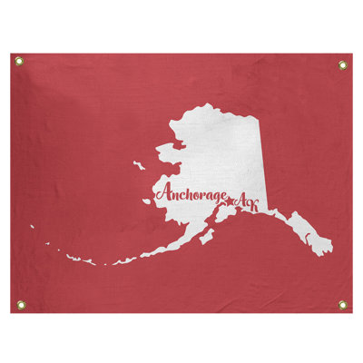 Tapisserie murale alaska ancrage
