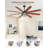 72" 8-Blade Vintage Caged Ceiling Fan with Light, Remote Control , 6+1 Speed Reversible DC Motor-122916024