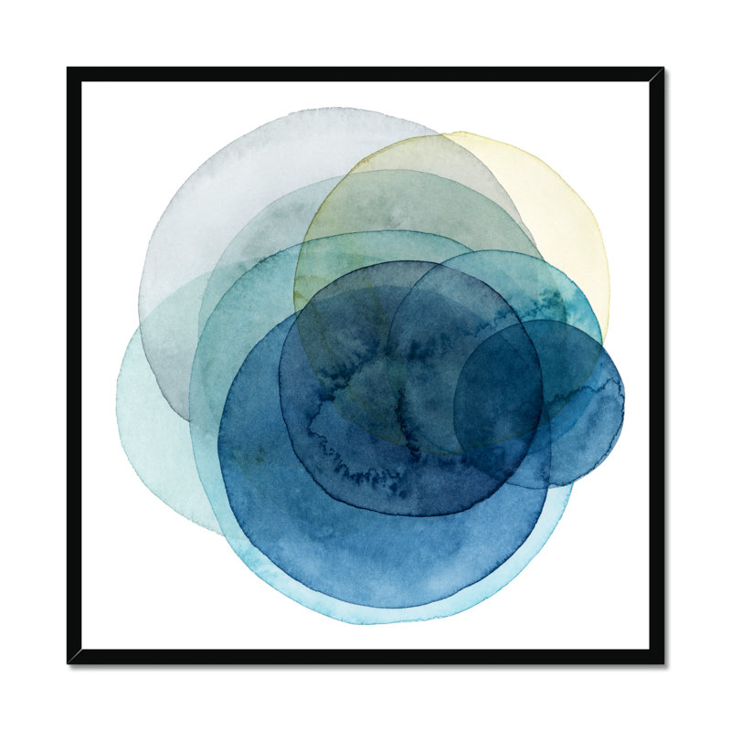 Evolving Planets I by Grace Popp - Wrapped Canvas Print, Black Framed Paper Print, 80cm H x 80cm W
