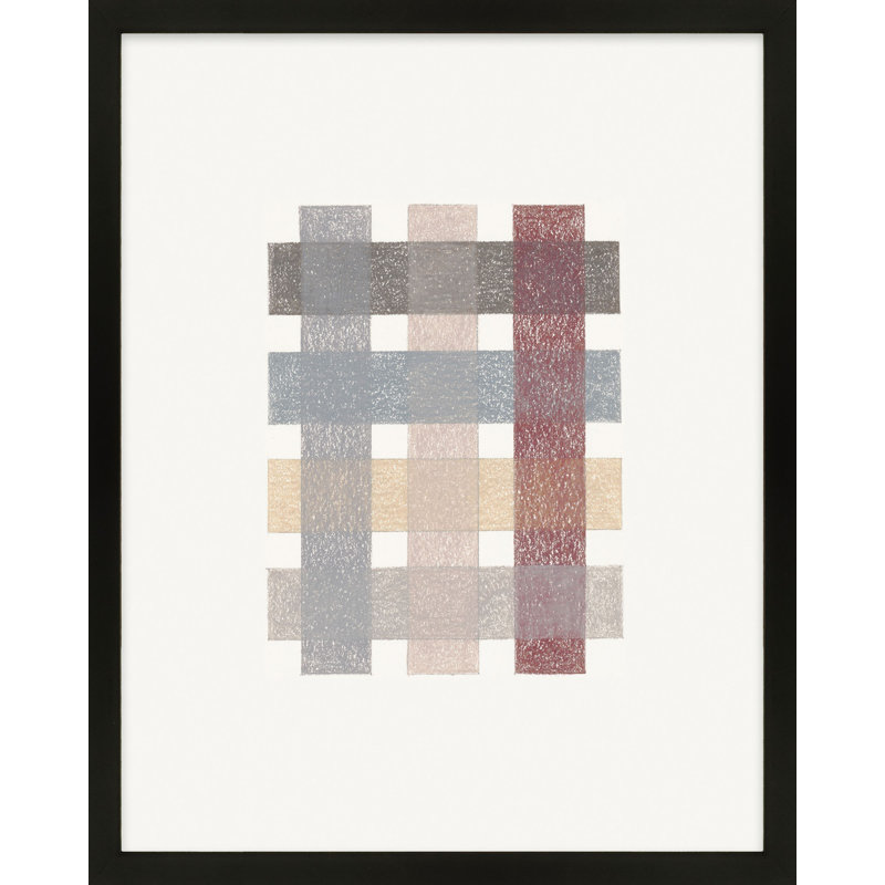 Gridlock II Print by Beth James, 30" W x 38" H, Black Framed
