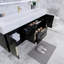 Ensemble de meuble-lavabo mural simple 59 po Glasgow-1293789640